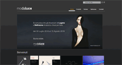 Desktop Screenshot of modaluce.ch